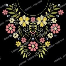 Embroidery design Vectors